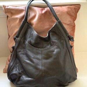 Foley & Corinna Brown Leather Hobo